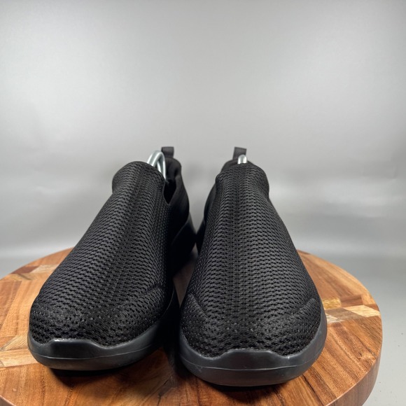 Skechers Go Walk Max Mens Black Mesh Slip On Sneakers Size 10 - Picture 2 of 8
